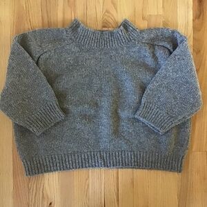🚖moving to IG only OCT 26th🚖 Babaa No 51 Eco Wool Sweater Jumper - Dark Mist